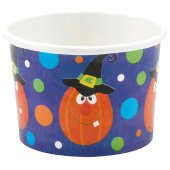 Стаканы бумага 220мл для угощений Trick or Treat (уп8)