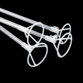 Держатели набор для шаров Сфера 3D Розетка 6см + Палочка 60см уп50