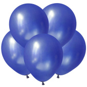 Шар латекс 12"/ВП металлик Синий Blue 100шт