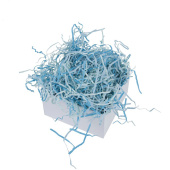 Наполнитель для подарка бумага 50г Микс Голубой