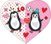 Открытка мини Love (20шт)