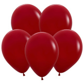 Шар латекс 18"/Sp пастель 016 Императорский красный Imperial Red 25шт