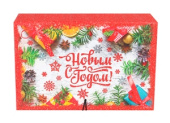 Коробка-книга С Новым Годом 12х18х5см