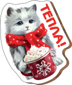Магнит деревянный Тепла!