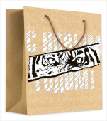 Пакет M Тигр С Новым Годом 18х24х8,5см