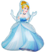 Шар фольга фигура Принцесса Золушка танцующая 36" 91смВЗ