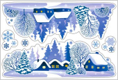 Набор для оформления 24,6*16,7 см Новогодний