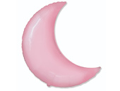Шар фольга без рисунка фигура Месяц Fm36'' 91см Розовый Pink Испания 901555RS 1204-1163