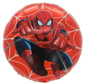 Шар фольга с рисунком 18'' FL Круг Человек Паук Дизайн №2