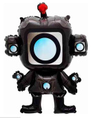 Шар фольга фигура Герой Игры Дизайн №6 надув воздухом 26" 66смFL