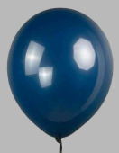 Шар латекс без рисунка 12" 512 металлик Темно-синий (100шт)