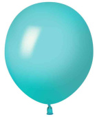 Шар латекс без рисунка 12" 512 пастель Аквамарин (100шт)