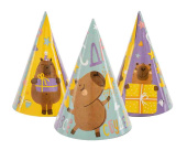 Колпак бумажный Капибара СДР Все Сбудется! (уп6) ДБ