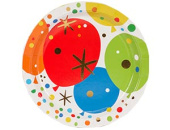 Тарелки бумага 170мм Шары Конфетти (уп6) ВесЗатея