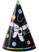 Колпаки бумажные 6 шт. GAME ON