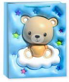 Пакет бумажный XL 31х41см Малыш Медвежонок Дизайн №2