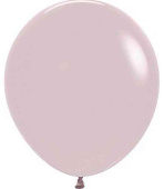 Шар латекс без рисунка 18'' ЗБ пастель Пыльный Розовый (25шт)