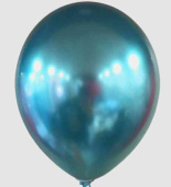 Шар латекс без рисунка 36'ЗБ K5 хром Зелёный (25шт)