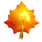 Шар фольга фигура Лист Кленовый 24" 51х62смВС