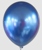 Шар латекс без рисунка 36'ЗБ K4 хром Синий (25шт)