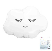 Шар фольга фигура Облако белое 24" 60смAG (упак)