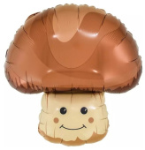 Шар фольга Фигура Гриб Боровик 23'' 58смFL