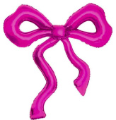 Шар фольга фигура Изящный Бант (надув воздухом) Фуше 36" 91см FL