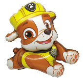 Шар фольга фигура Щенок Строитель Крепыш (надув воздухом) 22" 56см FL (упак)