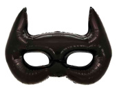 Шар фольга фигура Маска Черный 42" 107см FL