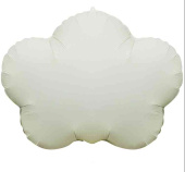 Шар фольга фигура Облако кремовое сатин 19" 48смFL (упак)