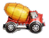 Шар фольга фигура Бетономешалка 33" 84смFL