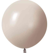 Шар латекс без рисунка 24"ЗБ S88 пастель Белый песок