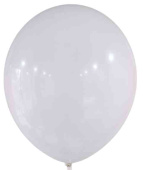 Шар латекс без рисунка 24"ЗБ S13 пастель Белый