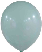 Шар латекс без рисунка 05'' ЗБ H17 Макарун Зеленый (50шт)