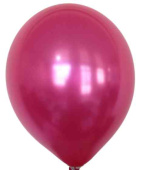 Шар латекс без рисунка 12" ЗБ M38 металлик Фуксия (50шт)