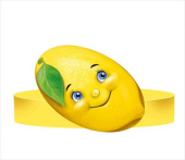 Ободок бумажный Лимон ИмП