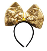 Ободок Бант Золото Металлик ВВ