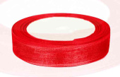 Лента Органза 25х22,85м Красный