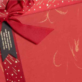 Коробка Квадрат 19х19х10см Волшебный праздник Красный ДБ