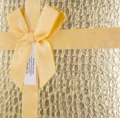 Коробка прямоугольник 26х19х8см Шикарный подарок Золото Металлик ДБ