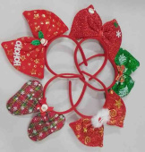 НГ Ободок Бант с фигуркой в ассортиментеАА