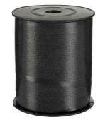 Лента бобина 5ммх500м однотонная Черный МП