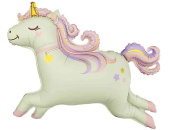 Шар фольга фигура Единорог Волшебный 38" 97см FL (упак)