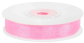 Лента органза 1,2х22,85м Розовый ДБ