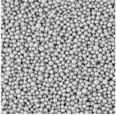 Шарики пенопласт Серебро Металлик 2-4мм 10г ВВ