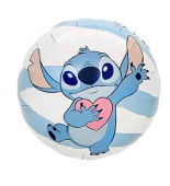 Шар фольга с рисунком 18" FL Круг Любимый монстрик с сердечком