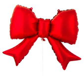 Шар фольга мини Бант красный сатин 21" 53смВЗ