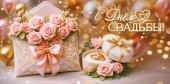 Конверт для денег С Днём Свадьбы! Праздник