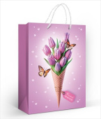 Пакет бумажный ML 22х31см Самой нежной Хорошо