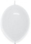 Шар латекс линк. 12"SpL пастель 005 Белый (50шт) Колумбия